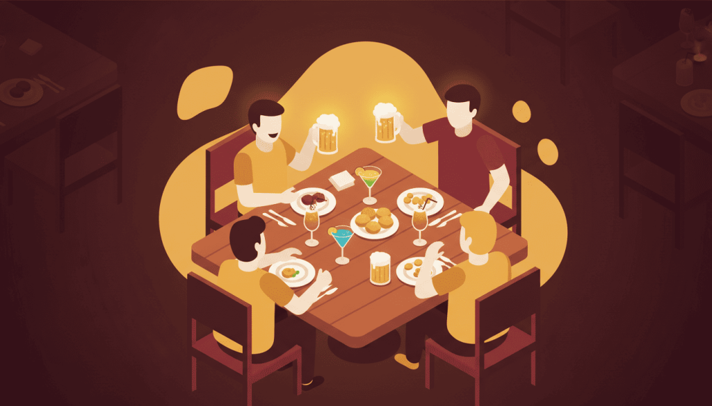 Happy hour no Rio de Janeiro com chope, petiscos e amigos