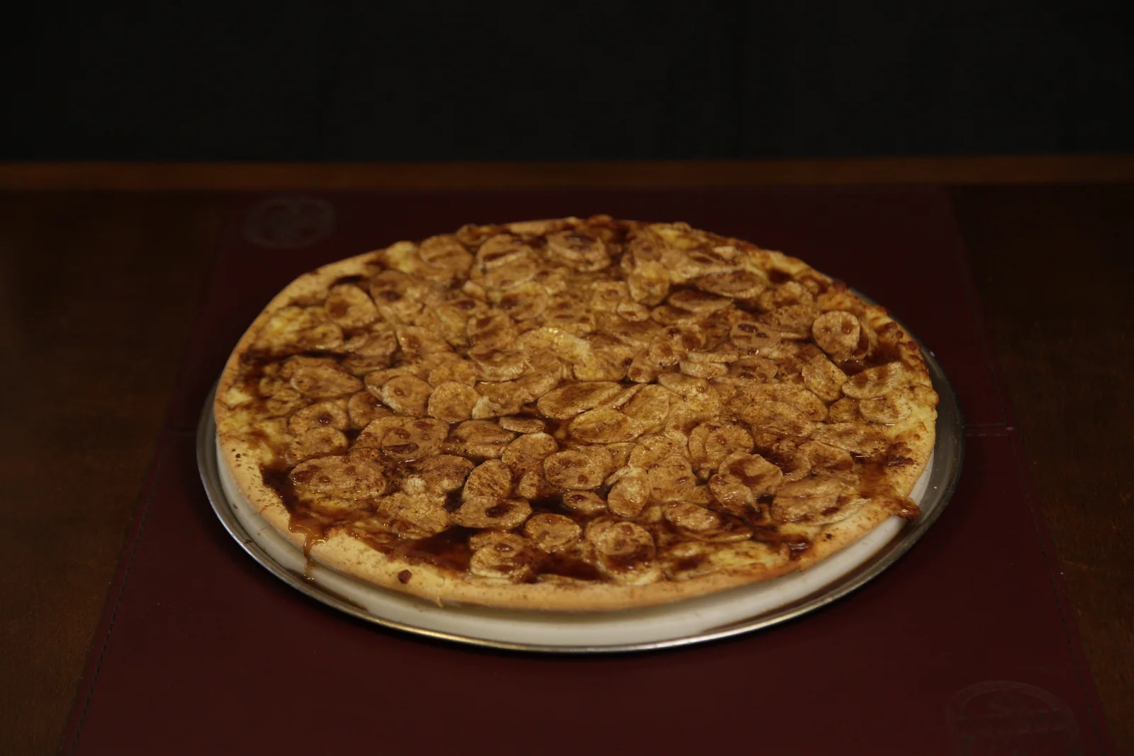 Pizza Banana com Canela