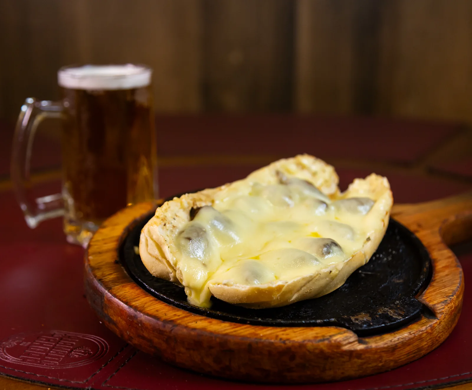 Pão de Alho com Coração