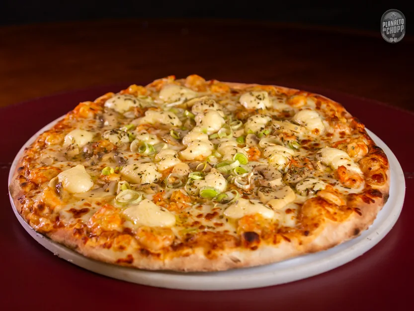 Pizza Camarão Gourmet